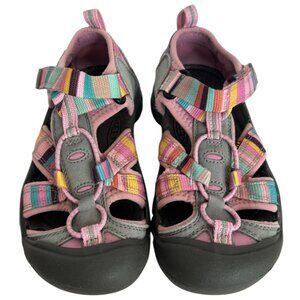 Keen Sandals Venice H2 Hiking Shoes Youth Size 12 Girls Pink 1014935